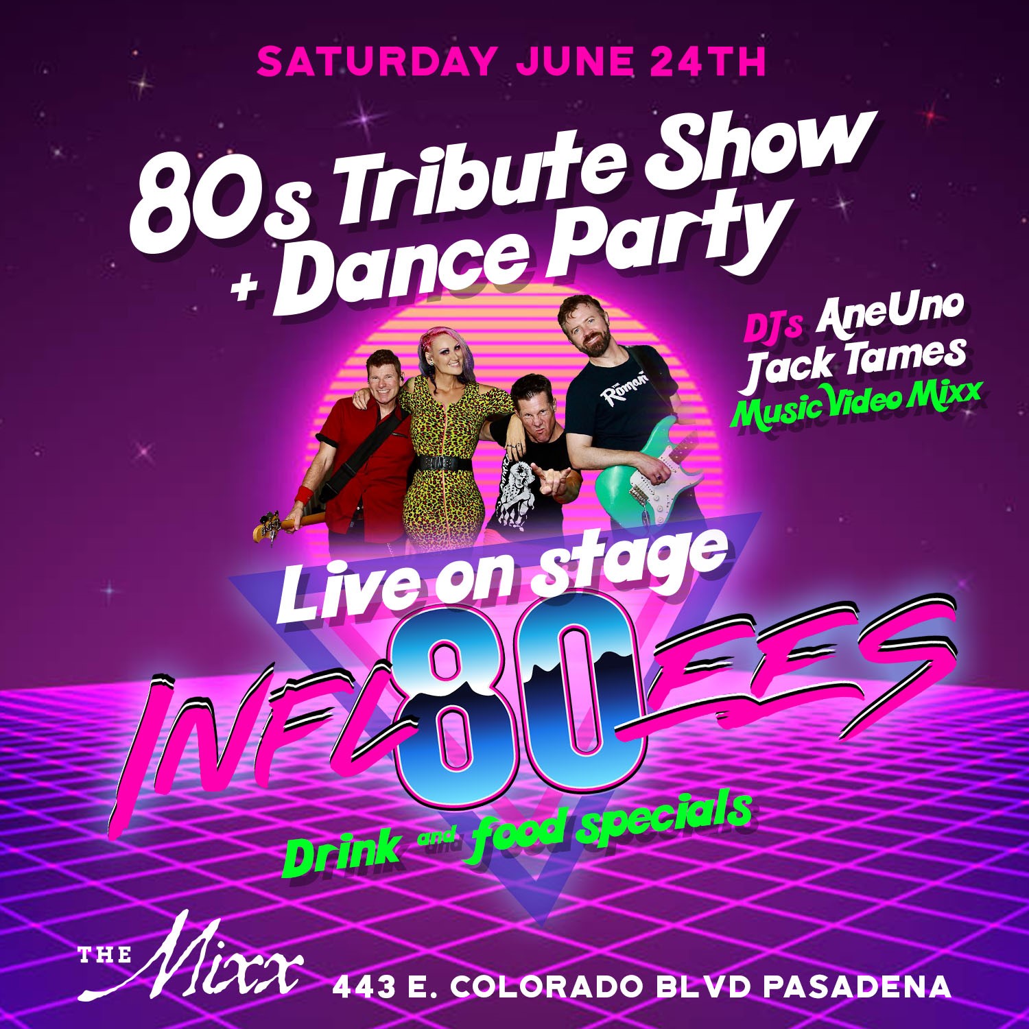 The Mixx 80's Tribute Dance Party