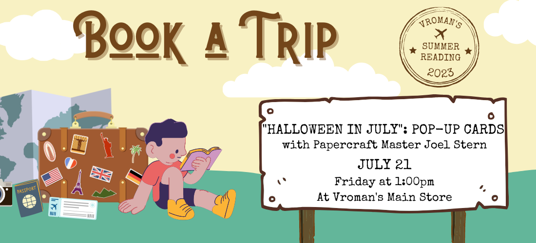 Pop In for "Halloween in July": Pop-Up Cards with Papercraft Master Joel Stern