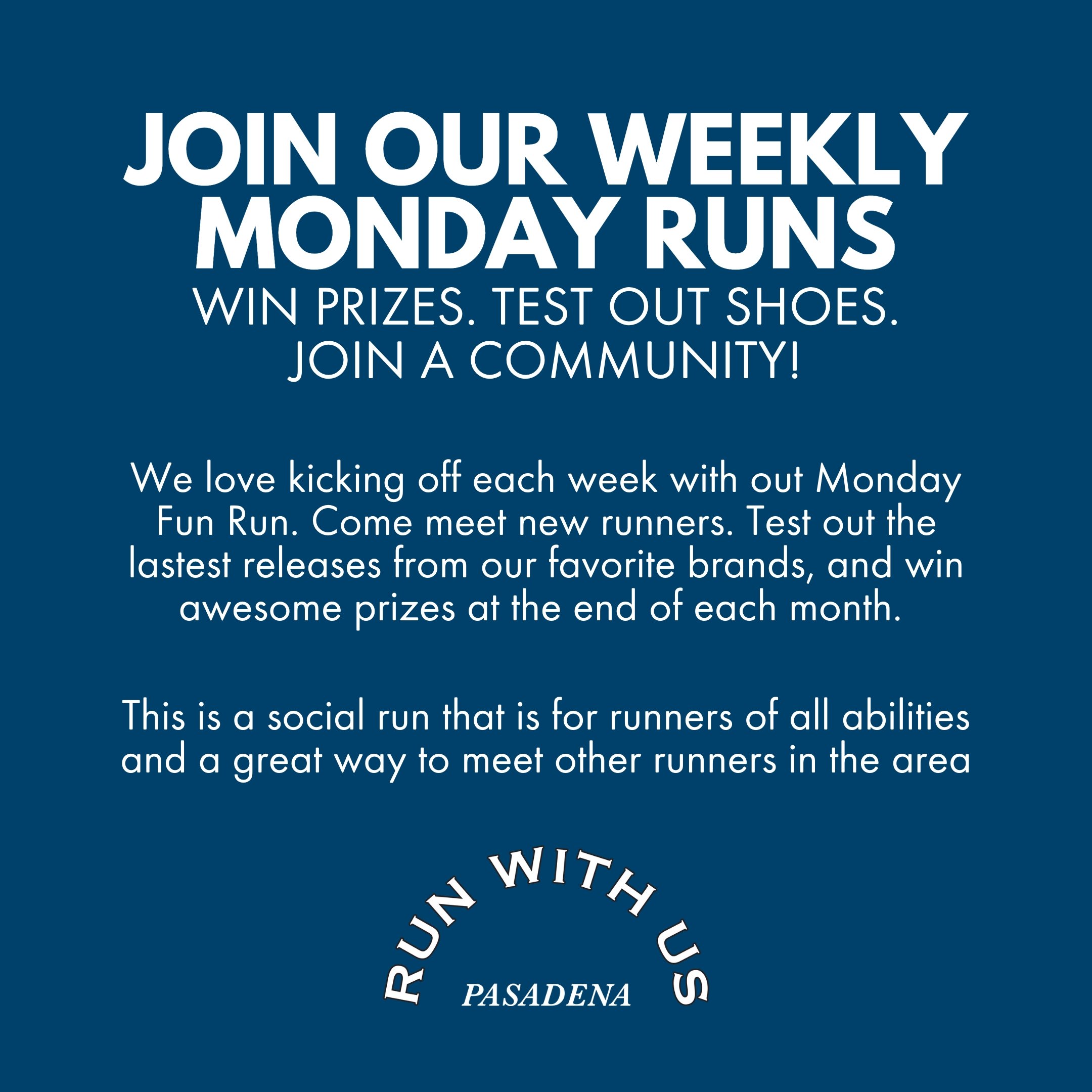 Monday Fun Run