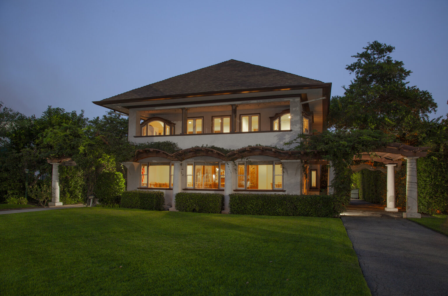 Open doors at the Blinn House