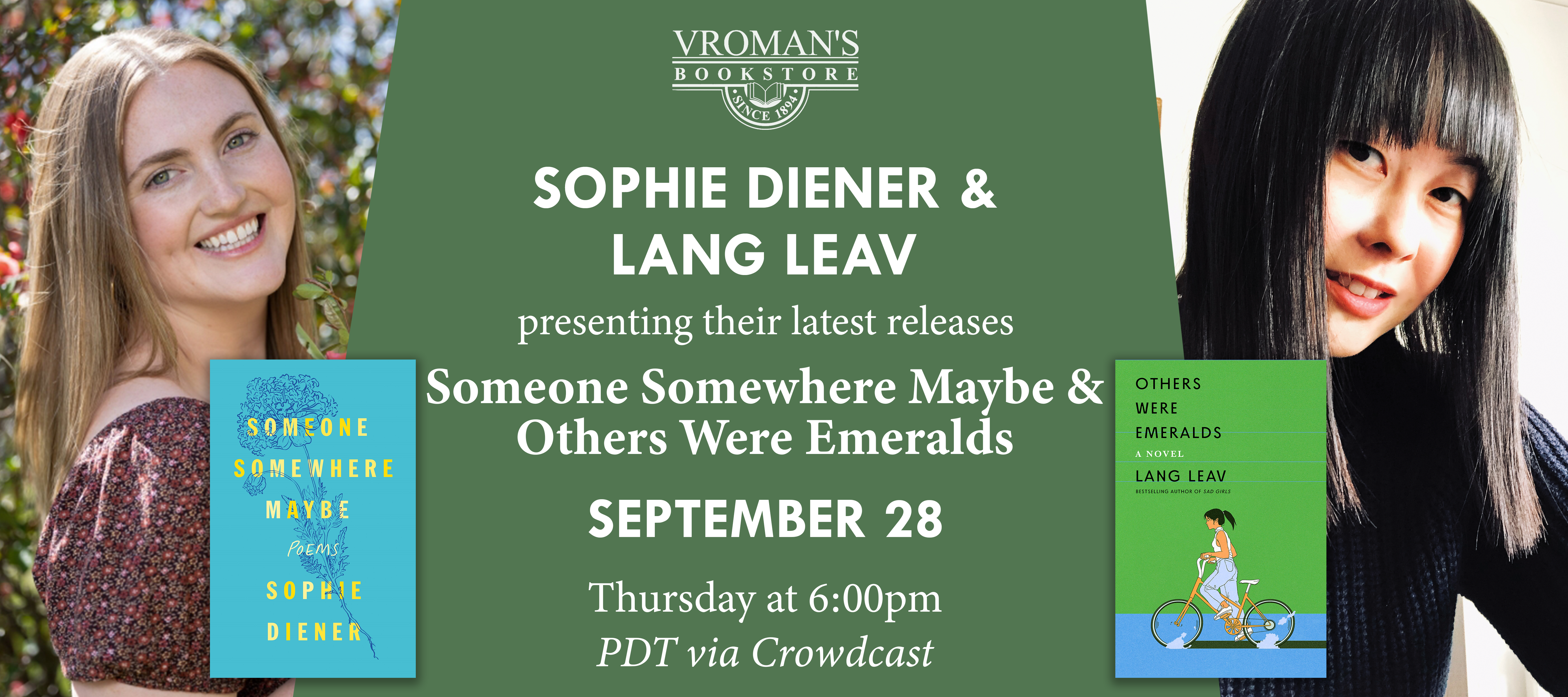 Sophie Diener and Lang Leav