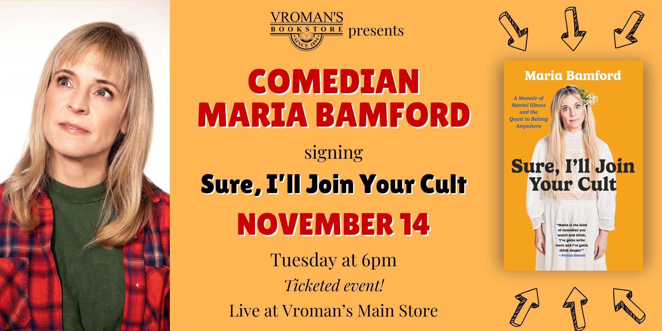 Maria Bamford: Sure I'll Join Your Cult