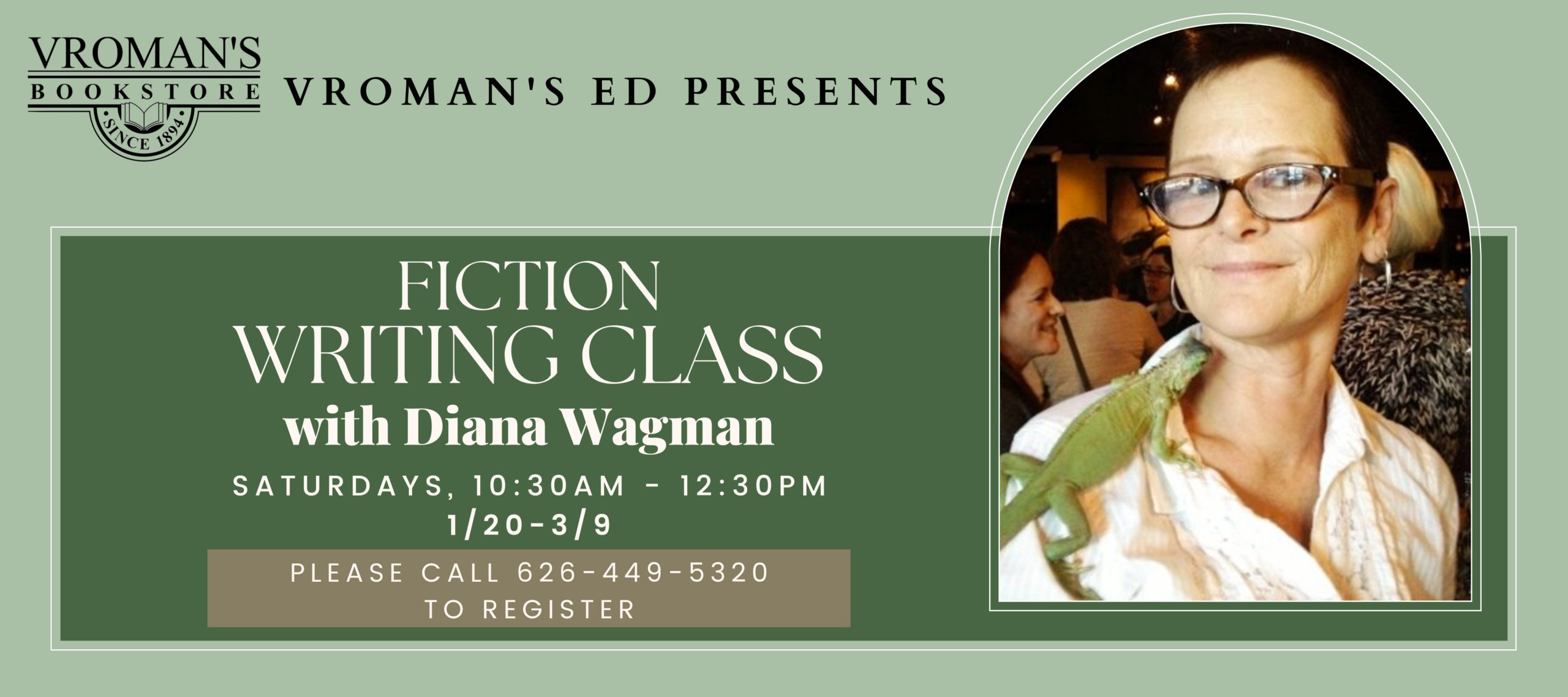 Diana Wagman Fiction Writing Class