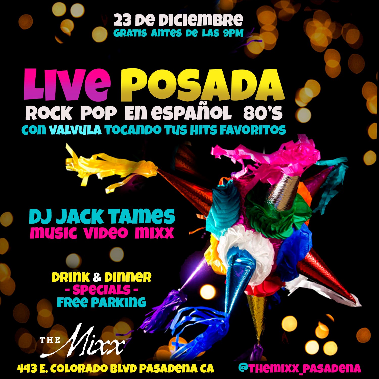 Live Posada Rock En Espanol at The Mixx on December 23