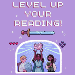 Vroman's Bookstore 2024 Summer Reading Program: Level Up Your Reading graphic in a video game style