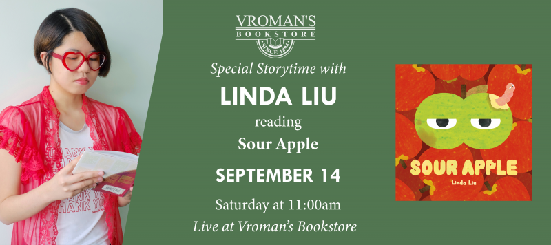 Linda Liu Sept 14 Special Storytime Sour Apple