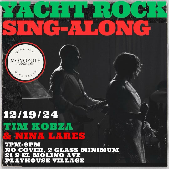 Yacht iRock Sing-Along with Tim Kobza & Nina Lares