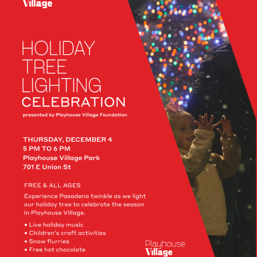 Playhouse Village Tree Lighting Celebration