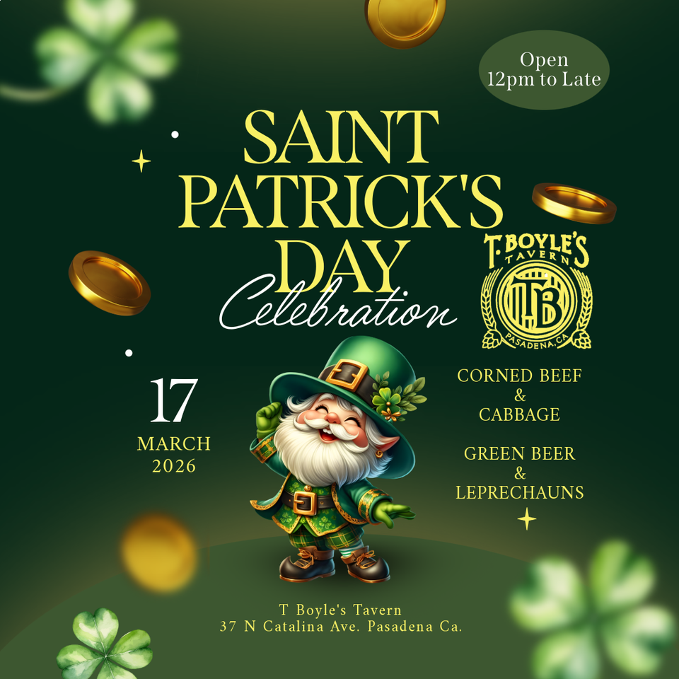 T. Boyle Tavern St Patrick's Day