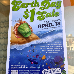 Earth Day Dollar Sale at Buffalo Exchange 