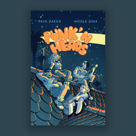 Dave Baker & Nicole Goux discuss & sign Punk'n Heads