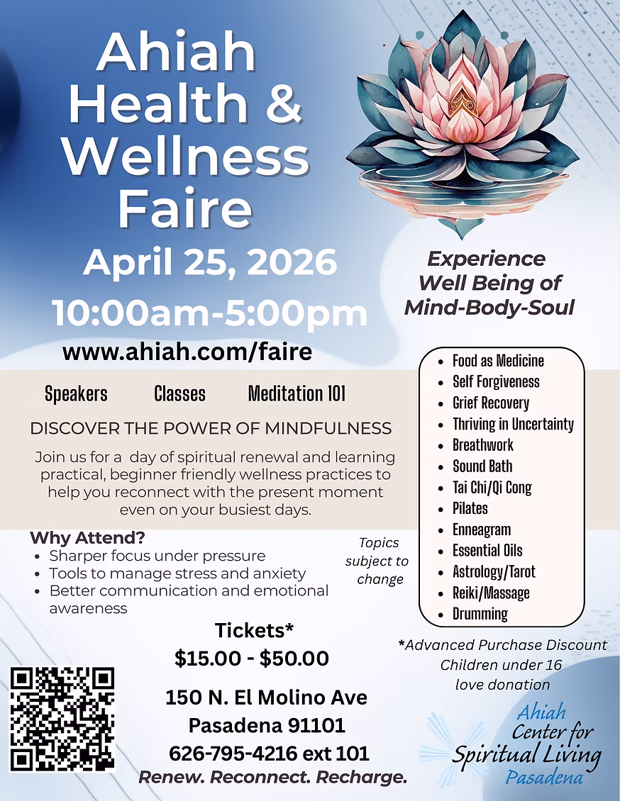 Ahiah Health & Wellness Faire