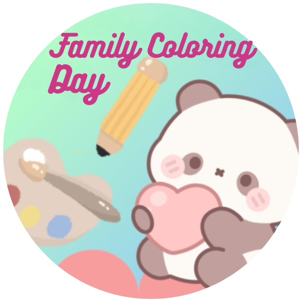 Family Coloring Day