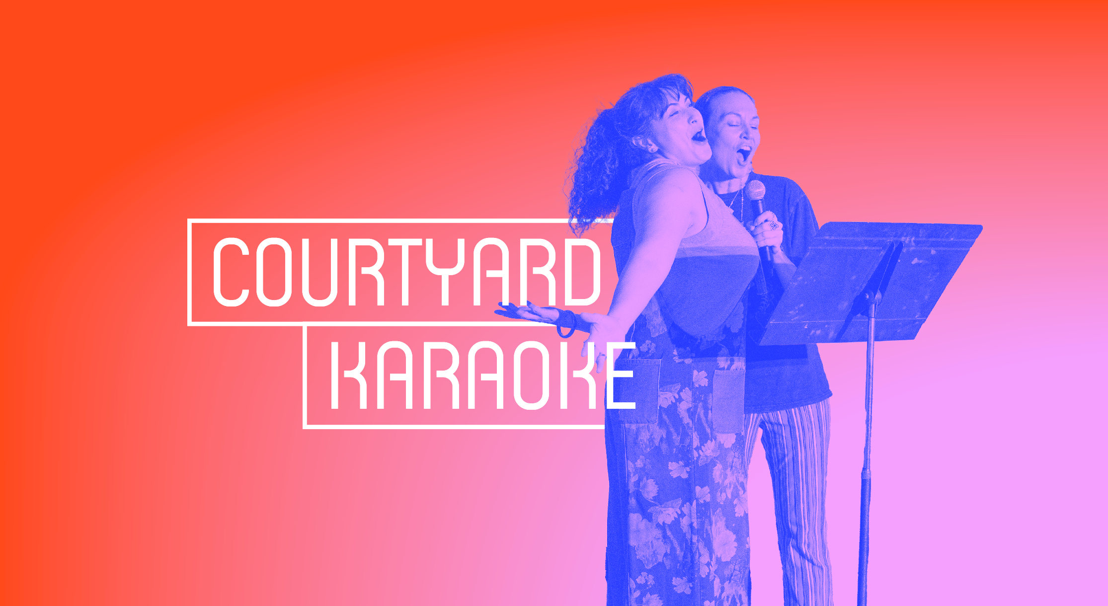 Pasadena Playhouse Courtyard Karaoke